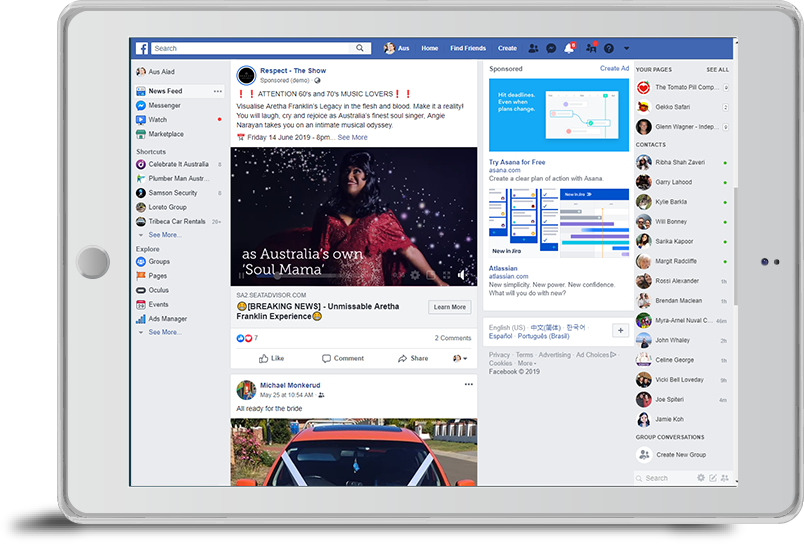 Is Facebook Advertising Good for Event Campaigns? - Featured image for this digital marketing article by Australian Internet Advertising