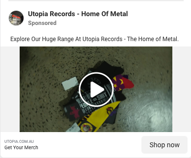 Utopia Records Ad 1