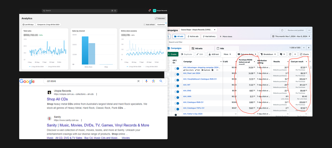 Utopia Records screenshot 2