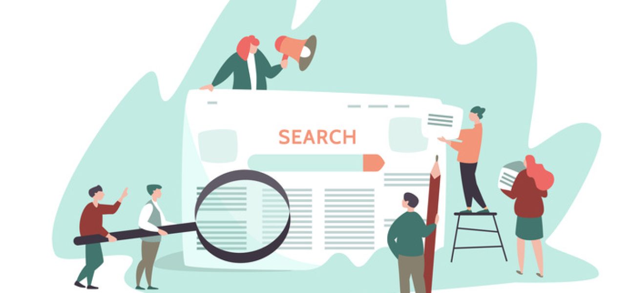 Small people and search engine result page