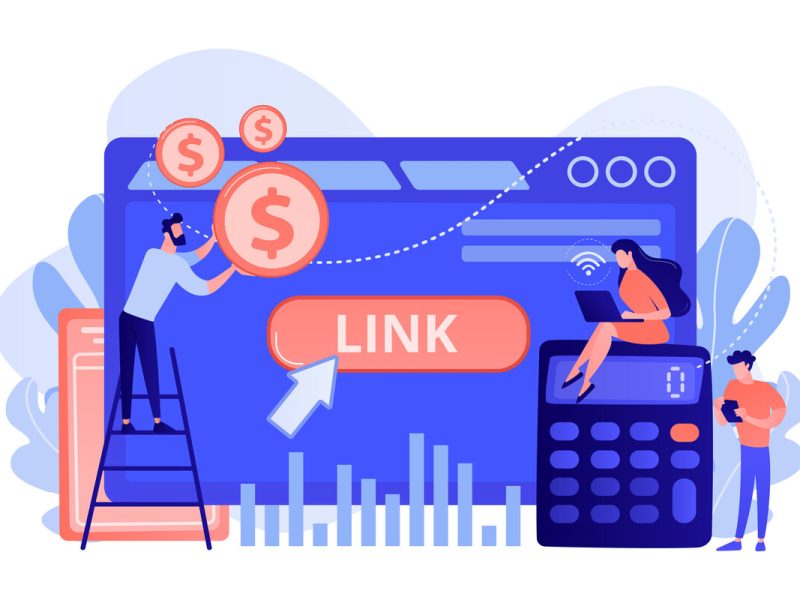Cost per acquisition CPA model concept vector illustration.