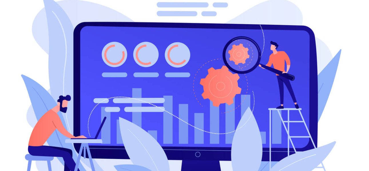 Conversion rate optimization concept vector illustration.